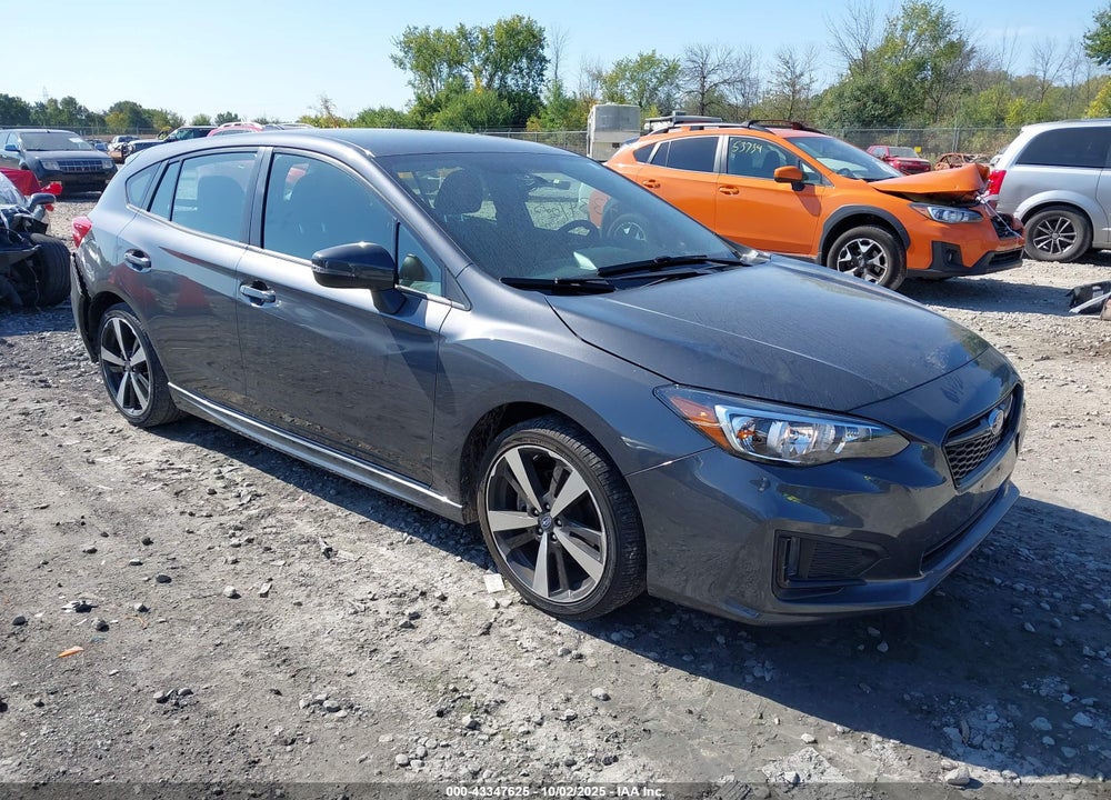 2019 SUBARU IMPREZA 2.0I SPORT VIN: 4S3GTAJ67K3725871