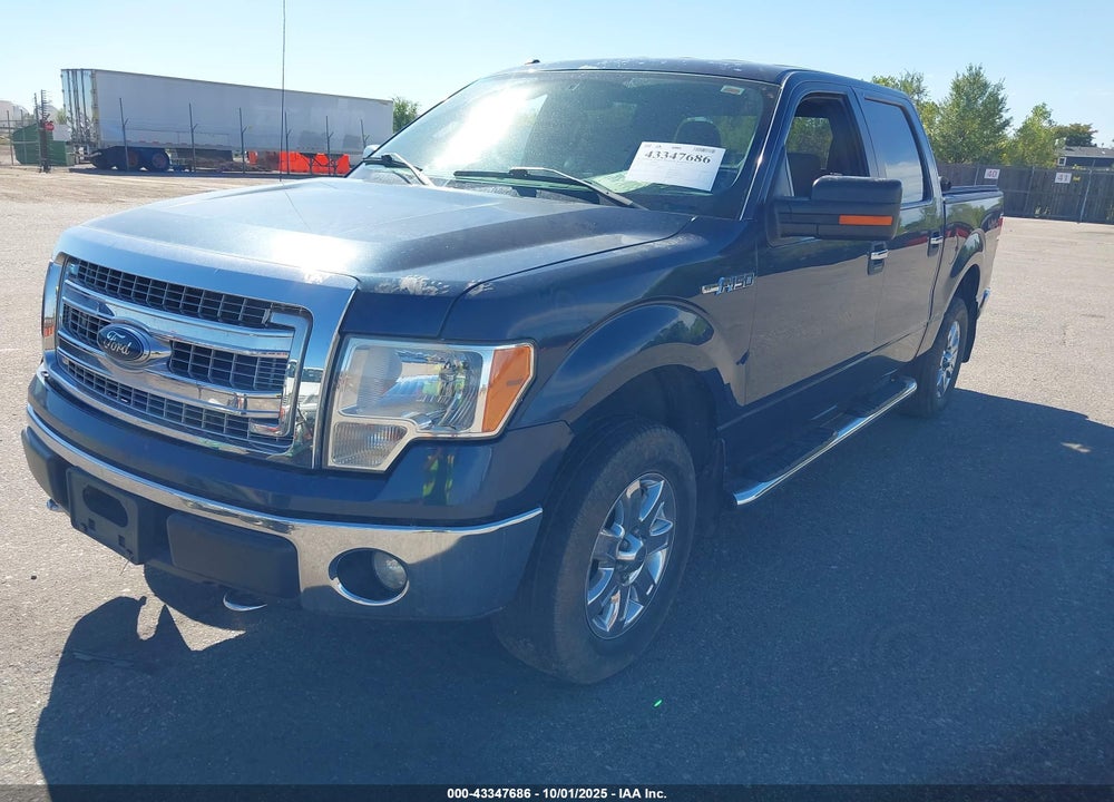 2013 FORD F-150 XLT VIN: 1FTFW1EF0DKE39740