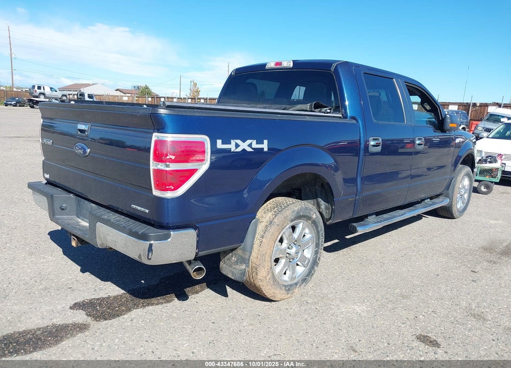 2013 FORD F-150 XLT VIN: 1FTFW1EF0DKE39740