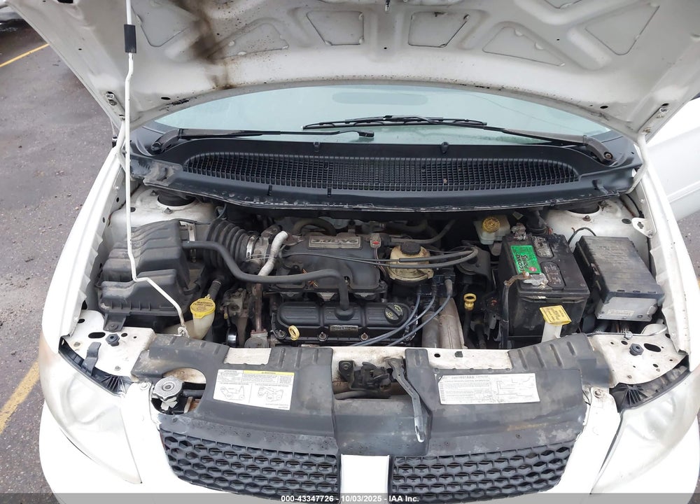 2007 DODGE GRAND CARAVAN SXT VIN: 2D4GP44L47R186747