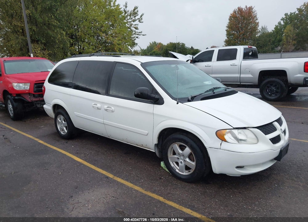 2007 DODGE GRAND CARAVAN SXT VIN: 2D4GP44L47R186747