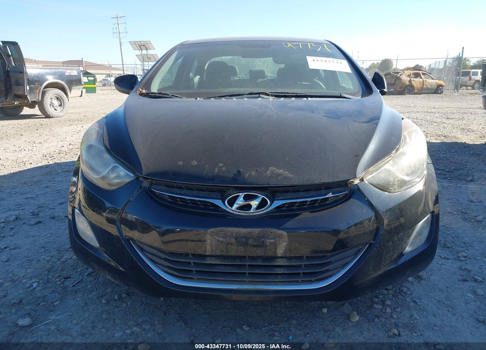 2012 HYUNDAI ELANTRA VIN: 5NPDH4AE9CH127204