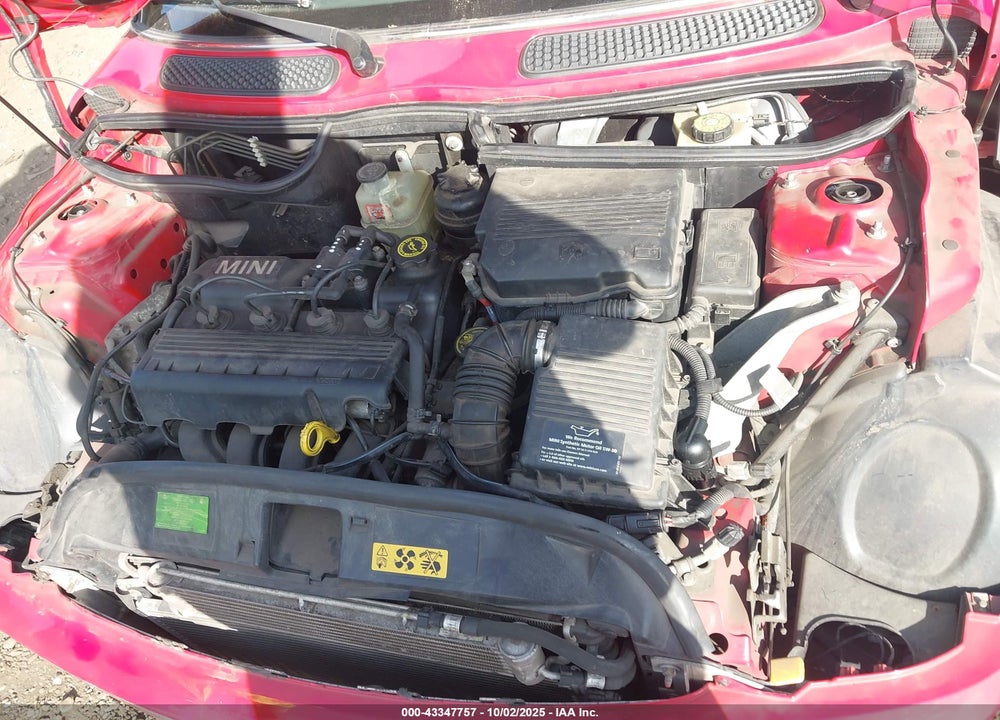 2006 MINI COOPER VIN: WMWRF33556TG13821