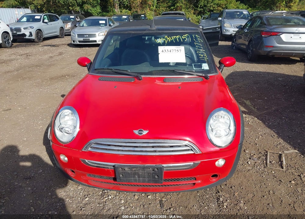 2006 MINI COOPER VIN: WMWRF33556TG13821