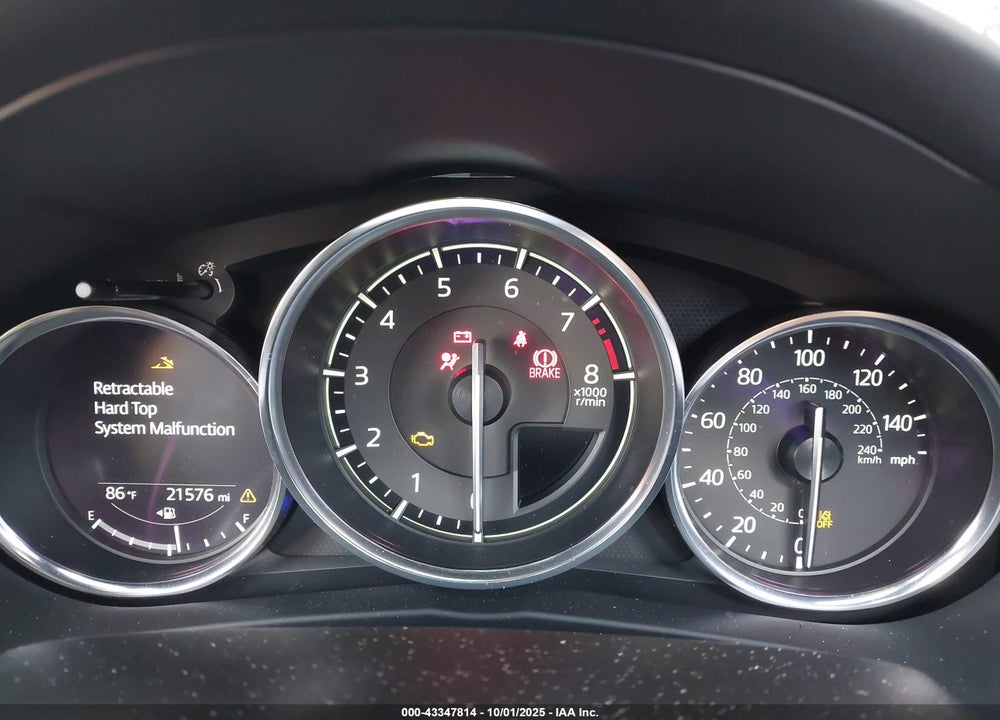 2023 MAZDA MX-5 MIATA RF CLUB VIN: JM1NDAL70P0553816