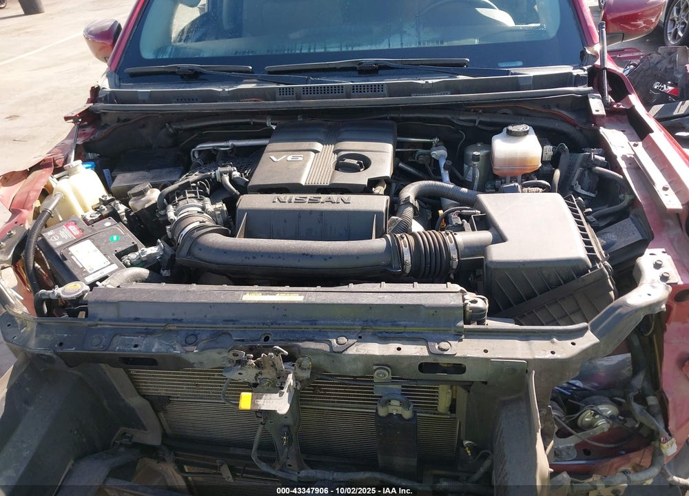 2022 NISSAN FRONTIER VIN: 1N6ED1EJ3NN601444
