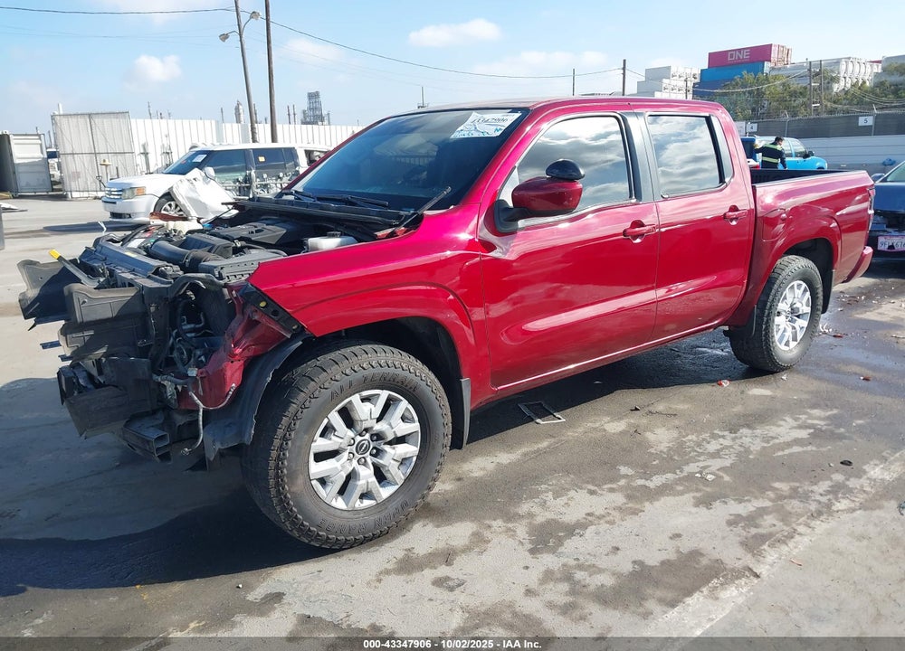 2022 NISSAN FRONTIER VIN: 1N6ED1EJ3NN601444