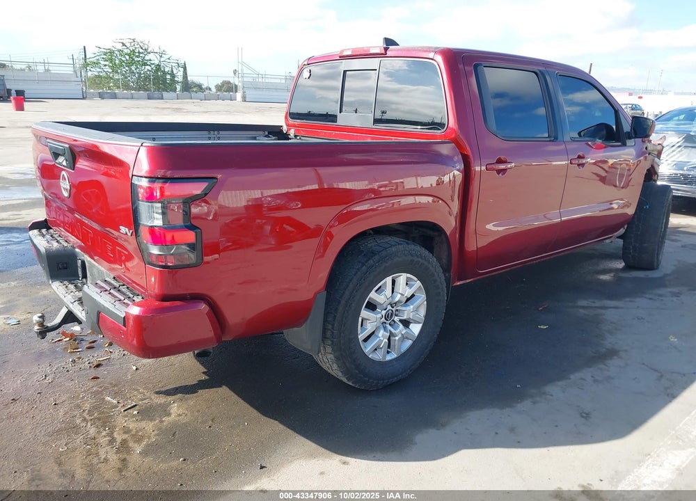 2022 NISSAN FRONTIER VIN: 1N6ED1EJ3NN601444