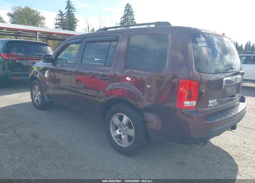 2009 HONDA PILOT VIN: 5FNYF48449B047739