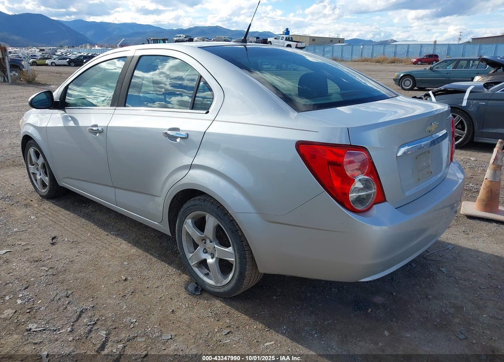 2012 CHEVROLET SONIC VIN: 1G1JE5SH5C4178420