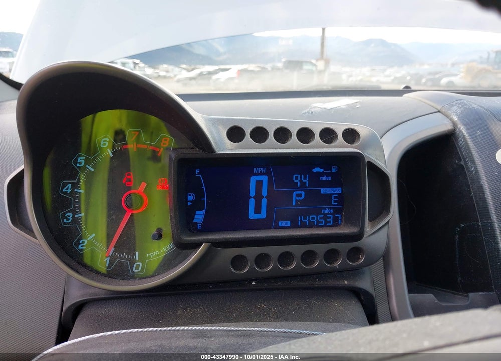 2012 CHEVROLET SONIC VIN: 1G1JE5SH5C4178420