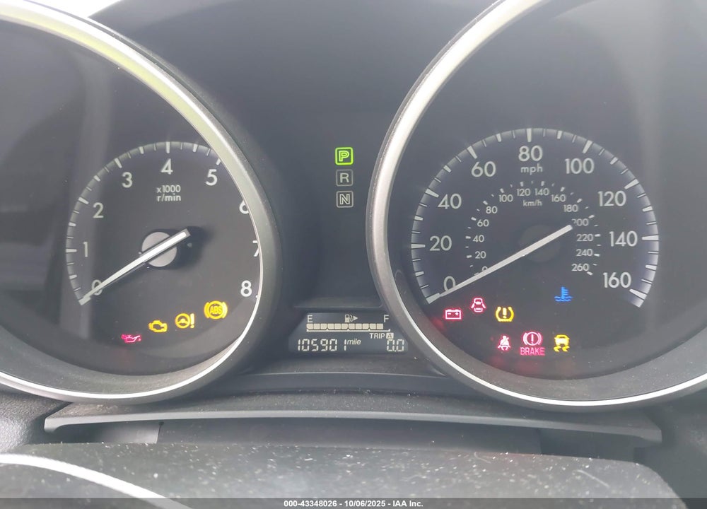 2012 MAZDA 3 VIN: JM1BL1L52C1508479