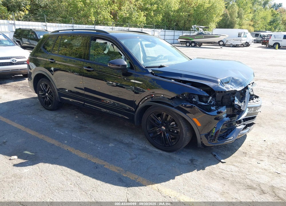 2022 VOLKSWAGEN TIGUAN 2.0T SE R-LINE BLACK VIN: 3VV8B7AX7NM017417