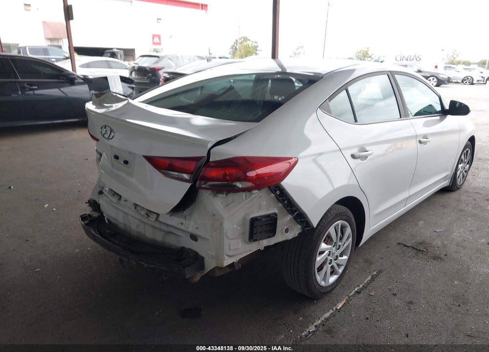 2018 HYUNDAI ELANTRA VIN: 5NPD74LF7JH286048