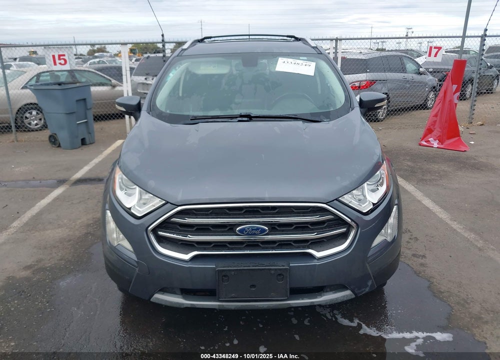 2018 FORD ECOSPORT VIN: MAJ6P1WL9JC193543
