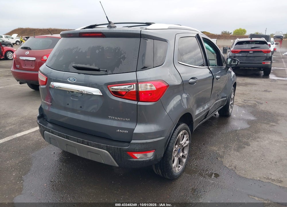 2018 FORD ECOSPORT VIN: MAJ6P1WL9JC193543