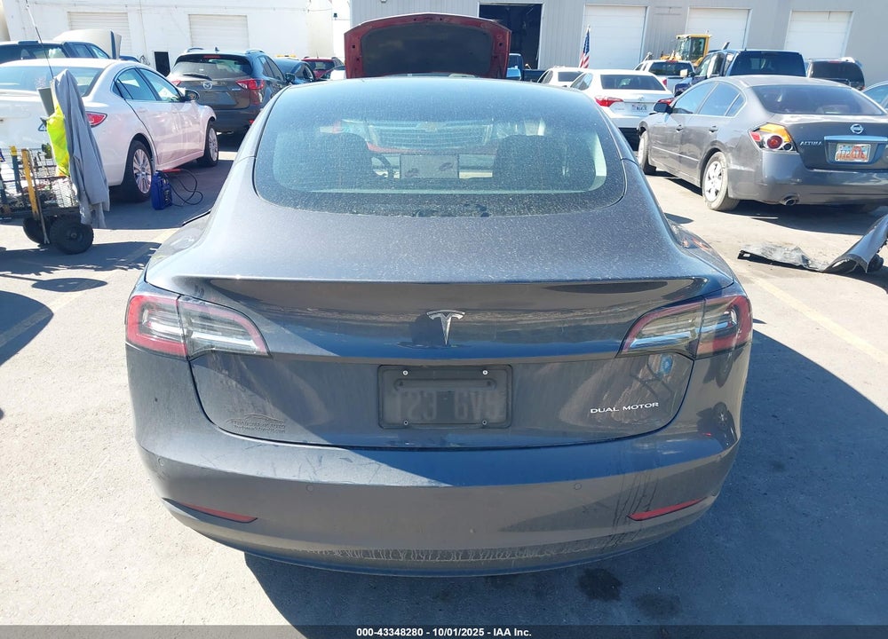 2021 TESLA MODEL 3 LONG RANGE DUAL MOTOR ALL-WHEEL DRIVE VIN: 5YJ3E1EB1MF974608