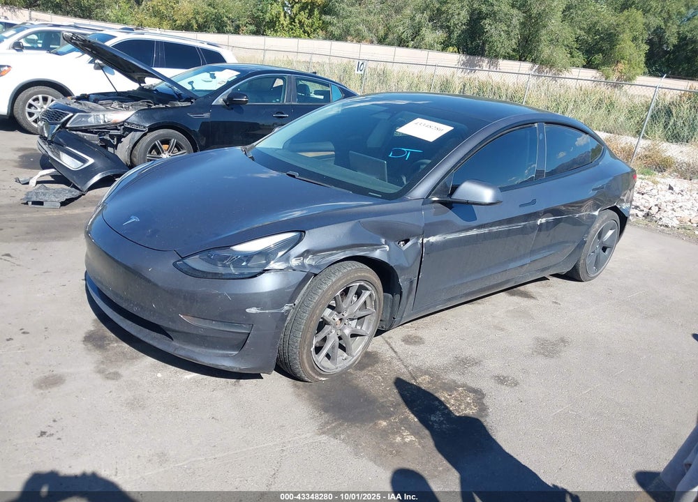 2021 TESLA MODEL 3 LONG RANGE DUAL MOTOR ALL-WHEEL DRIVE VIN: 5YJ3E1EB1MF974608