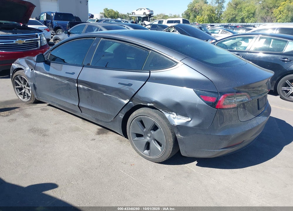 2021 TESLA MODEL 3 LONG RANGE DUAL MOTOR ALL-WHEEL DRIVE VIN: 5YJ3E1EB1MF974608
