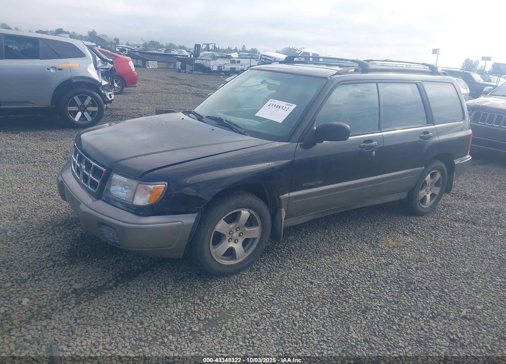 1999 SUBARU FORESTER S VIN: JF1SF6555XH743527