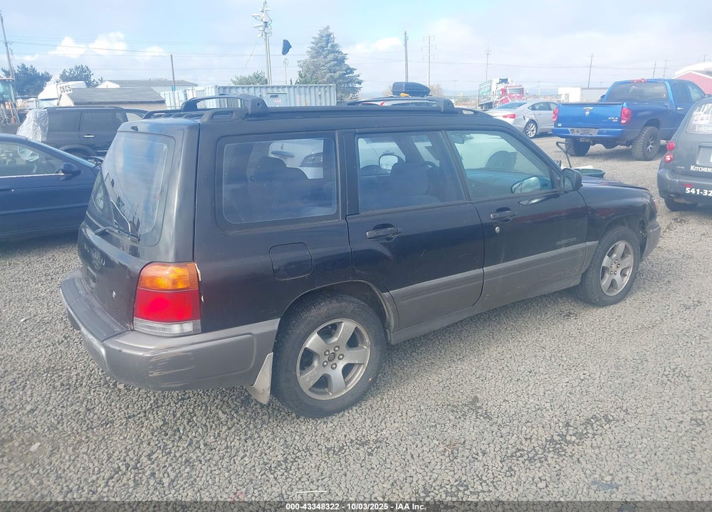 1999 SUBARU FORESTER S VIN: JF1SF6555XH743527