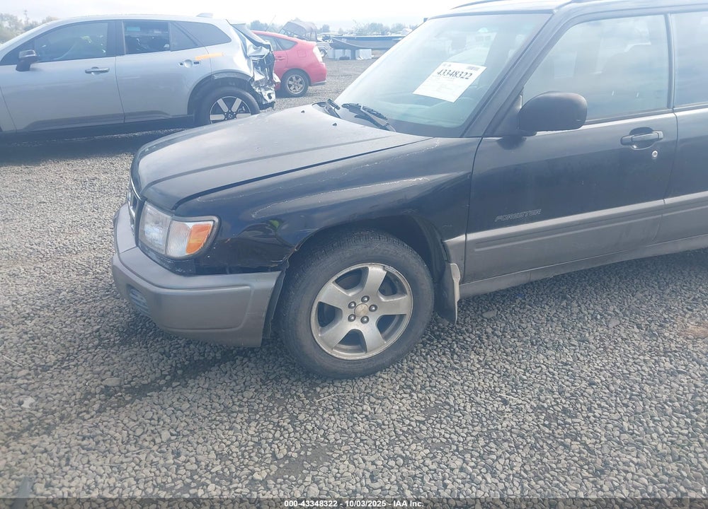 1999 SUBARU FORESTER S VIN: JF1SF6555XH743527