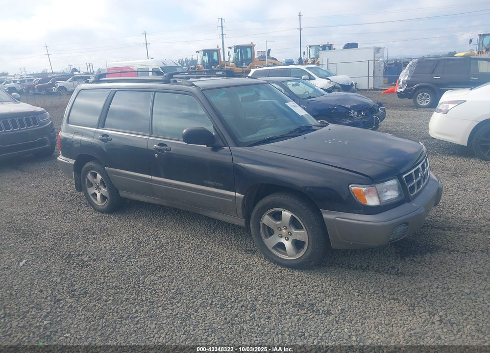 1999 SUBARU FORESTER S VIN: JF1SF6555XH743527
