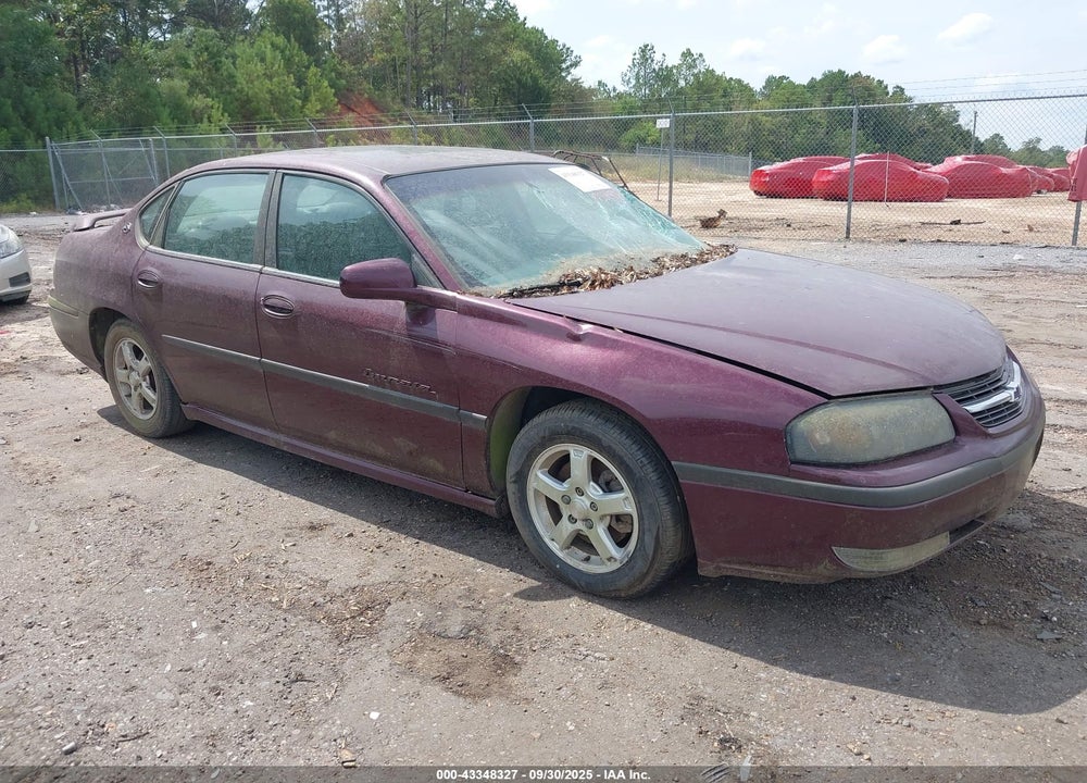 2003 CHEVROLET IMPALA LS VIN: 2G1WH52K239416438