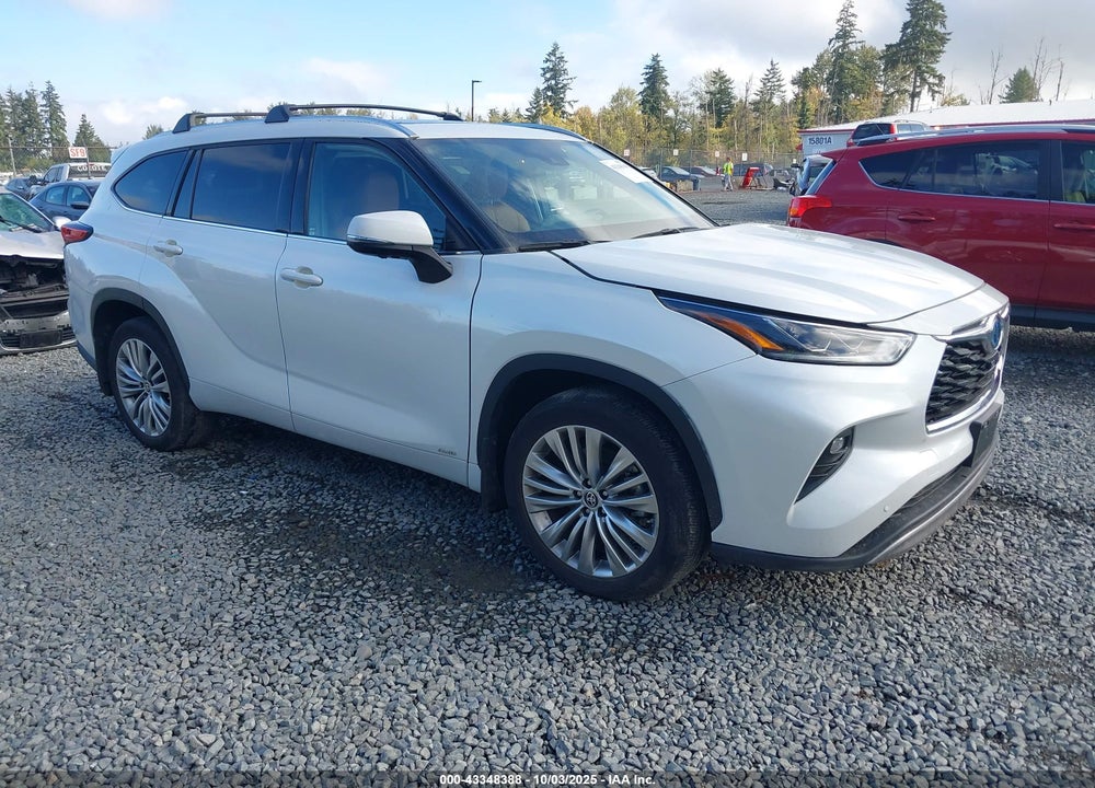 2023 TOYOTA HIGHLANDER HYBRID PLATINUM VIN: 5TDEBRCH3PS583533