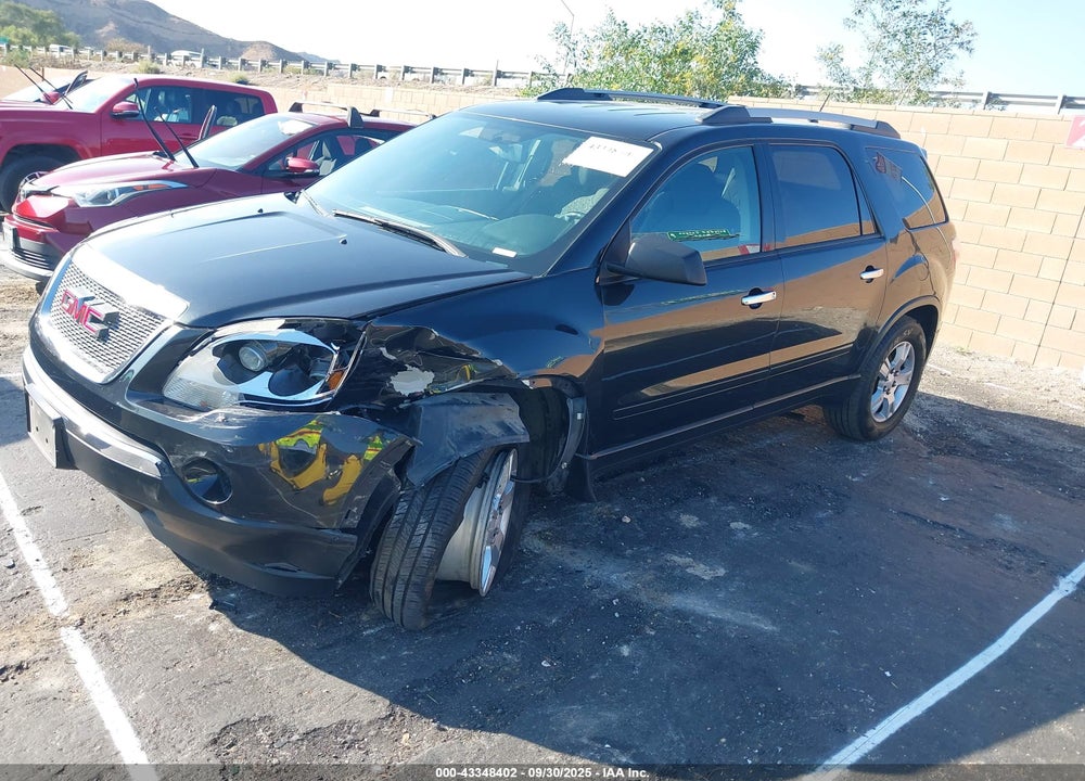 2012 GMC ACADIA SLE VIN: 1GKKRPED4CJ321089