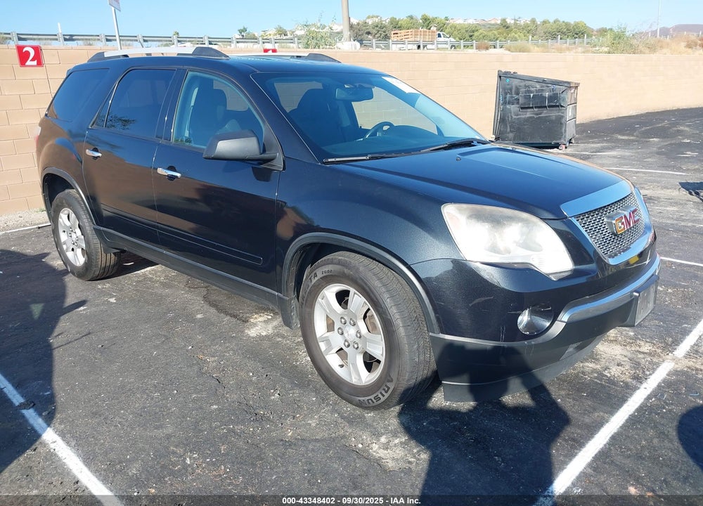2012 GMC ACADIA SLE VIN: 1GKKRPED4CJ321089