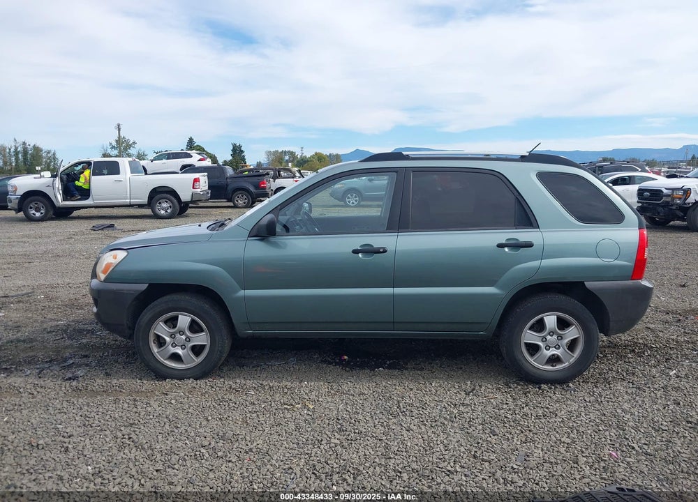 2008 KIA SPORTAGE LX VIN: KNDJF724187500151