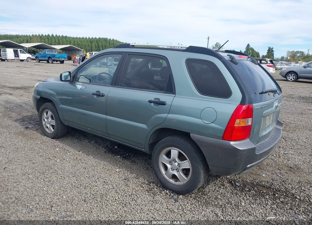 2008 KIA SPORTAGE LX VIN: KNDJF724187500151