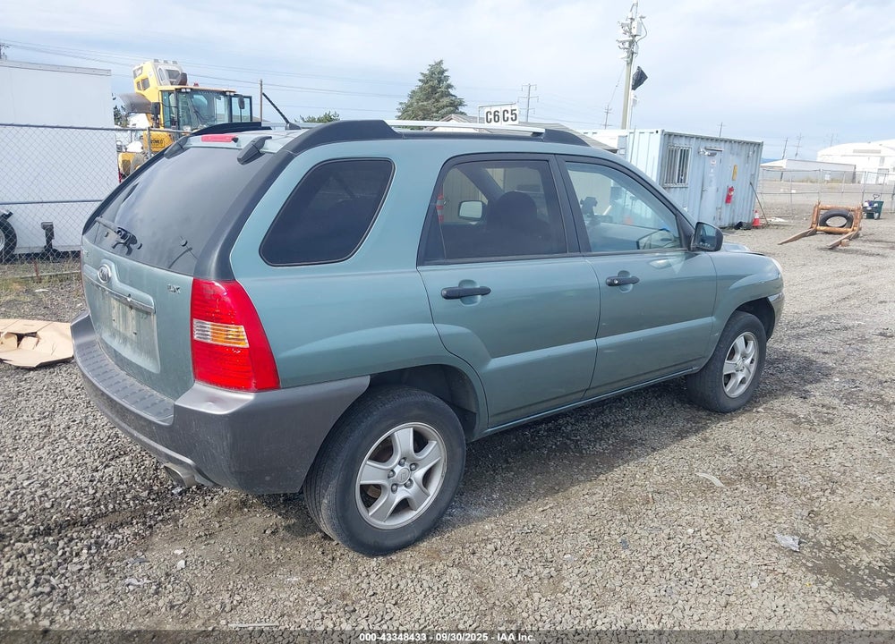2008 KIA SPORTAGE LX VIN: KNDJF724187500151