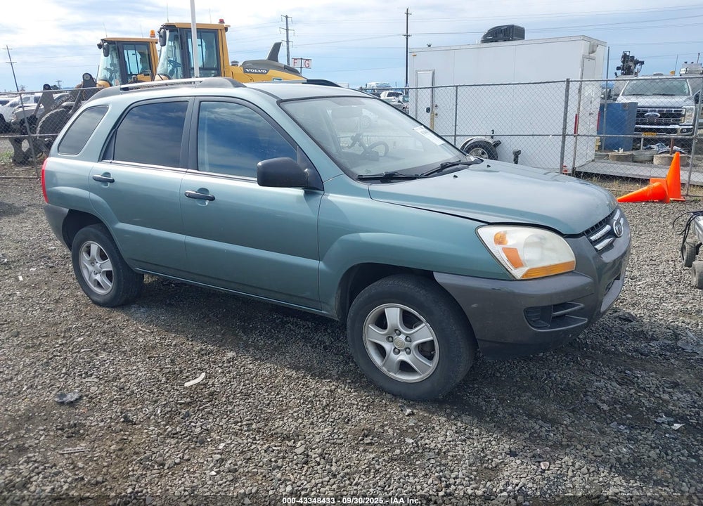 2008 KIA SPORTAGE LX VIN: KNDJF724187500151