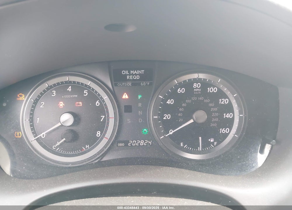 2007 LEXUS ES 350 VIN: JTHBJ46G572008299