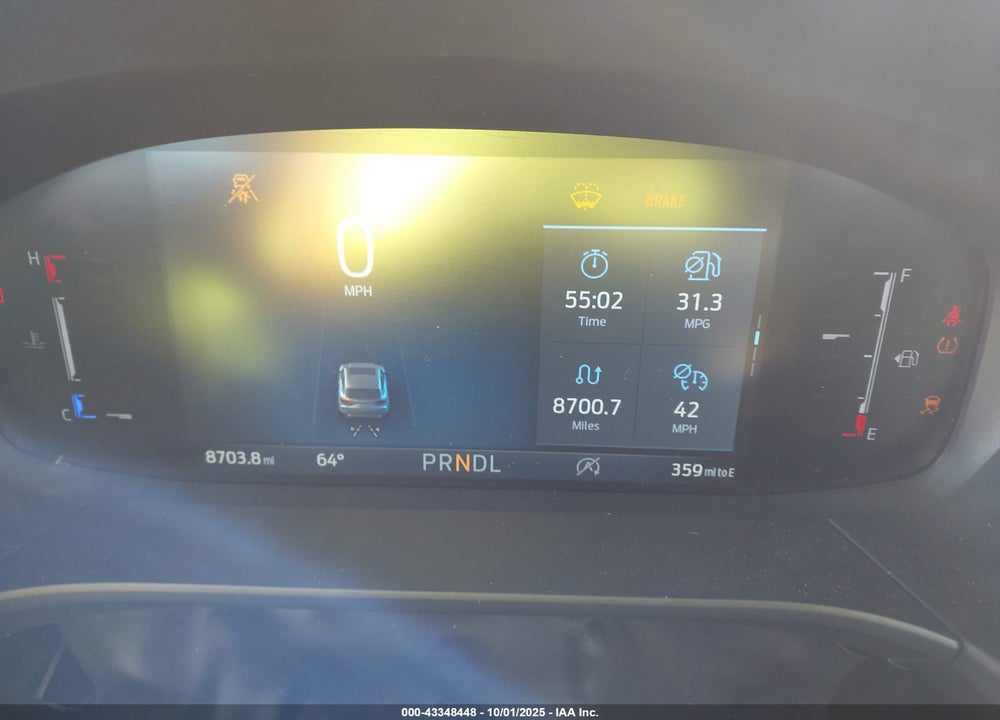 2025 FORD ESCAPE VIN: 1FMCU0GN5SUB00962