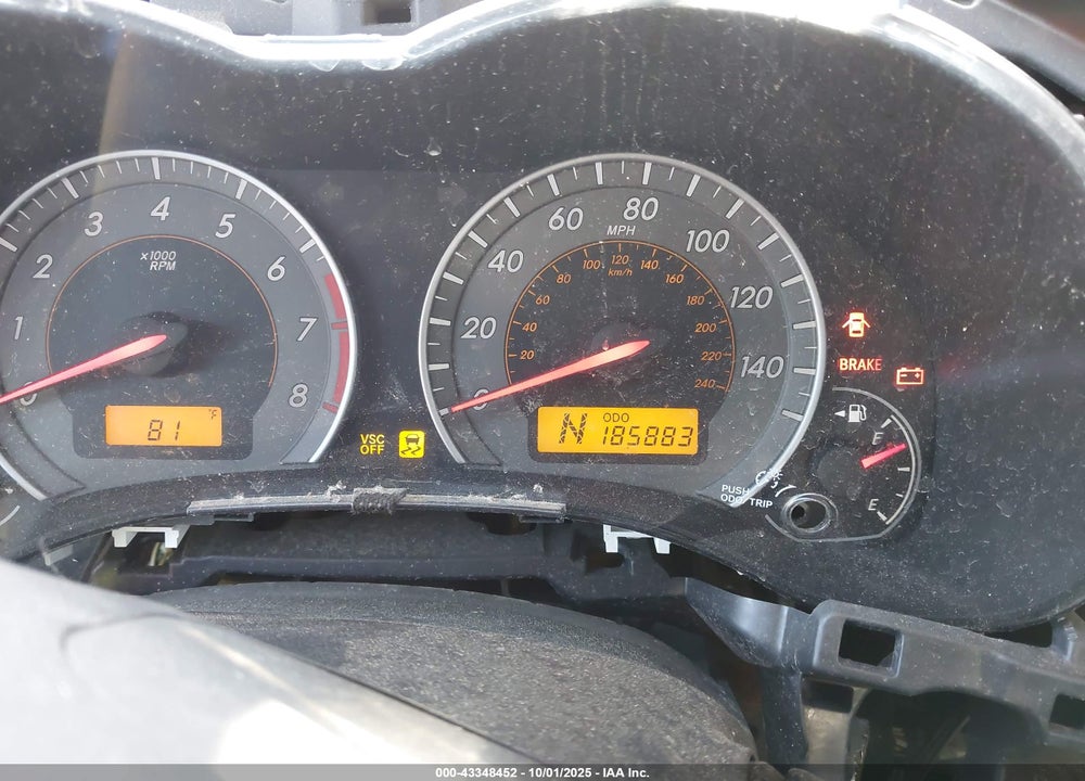 2010 TOYOTA COROLLA VIN: 1NXBU4EE6AZ371680