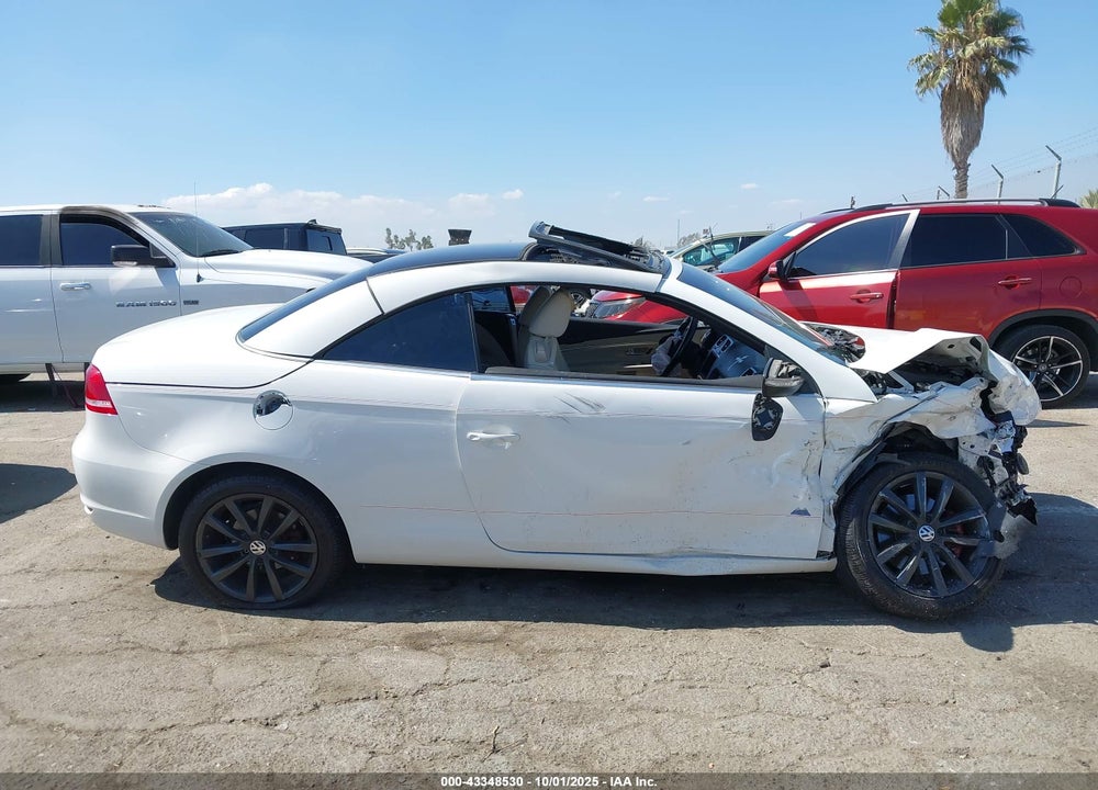 2013 VOLKSWAGEN EOS VIN: WVWBW8AH4DV002790