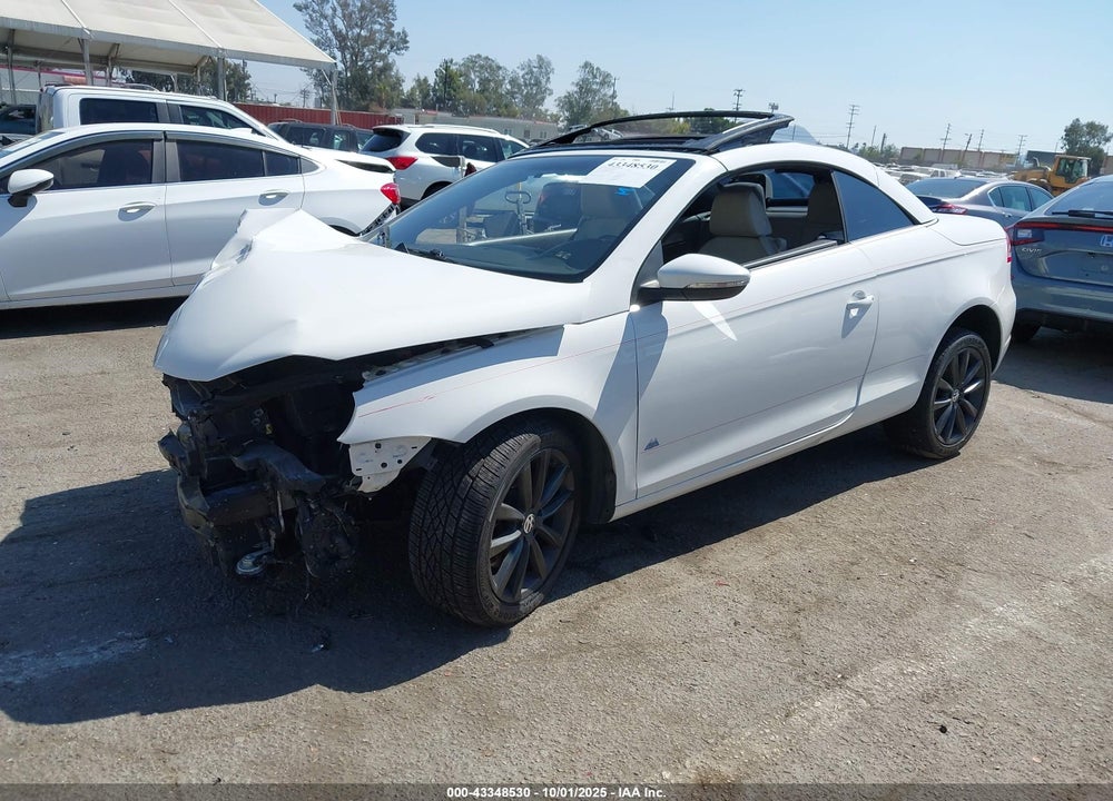 2013 VOLKSWAGEN EOS VIN: WVWBW8AH4DV002790