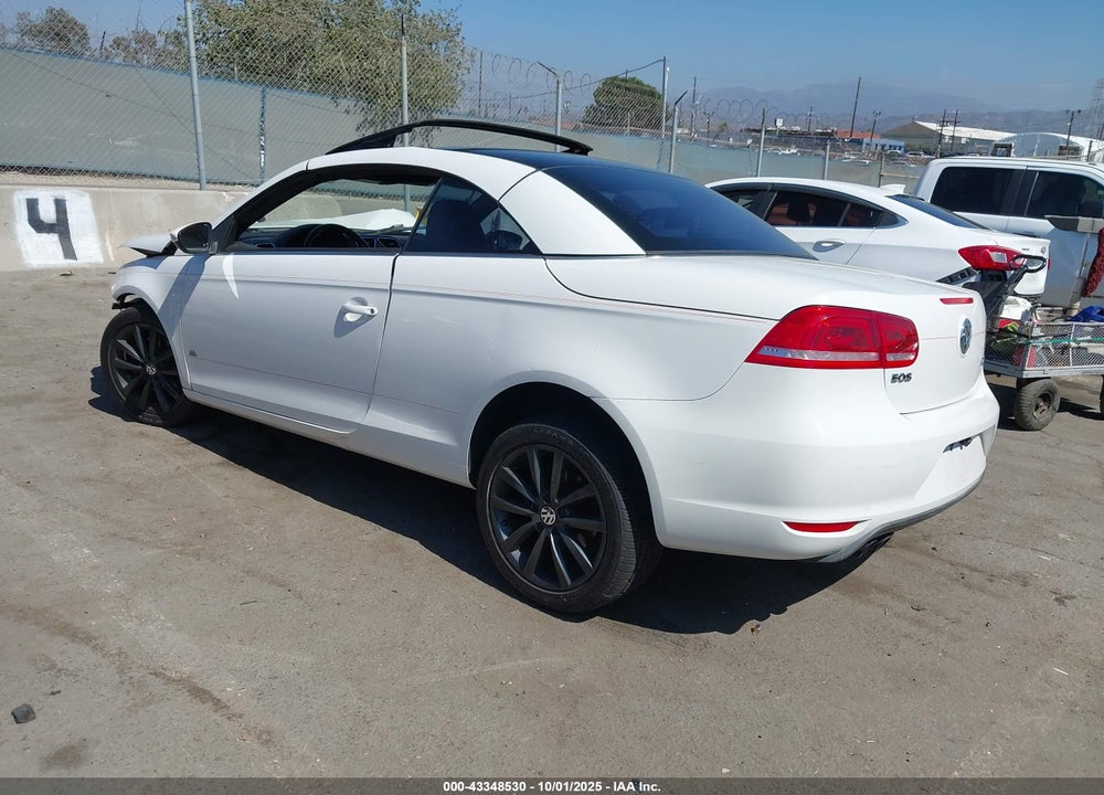 2013 VOLKSWAGEN EOS VIN: WVWBW8AH4DV002790