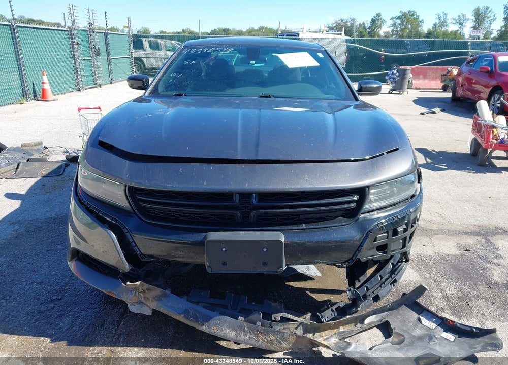 2022 DODGE CHARGER SXT RWD VIN: 2C3CDXBGXNH243973