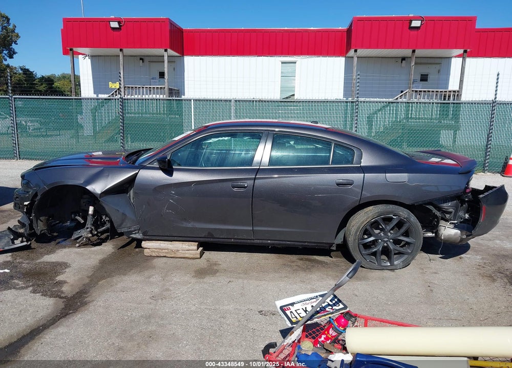 2022 DODGE CHARGER SXT RWD VIN: 2C3CDXBGXNH243973