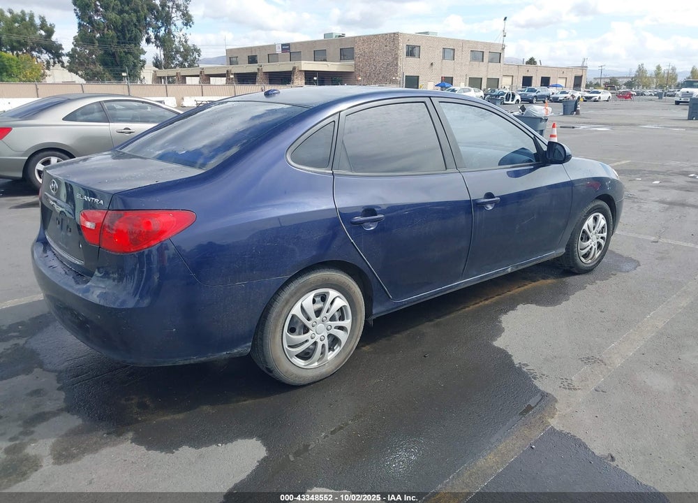 2008 HYUNDAI ELANTRA VIN: KMHDU46D58U301208