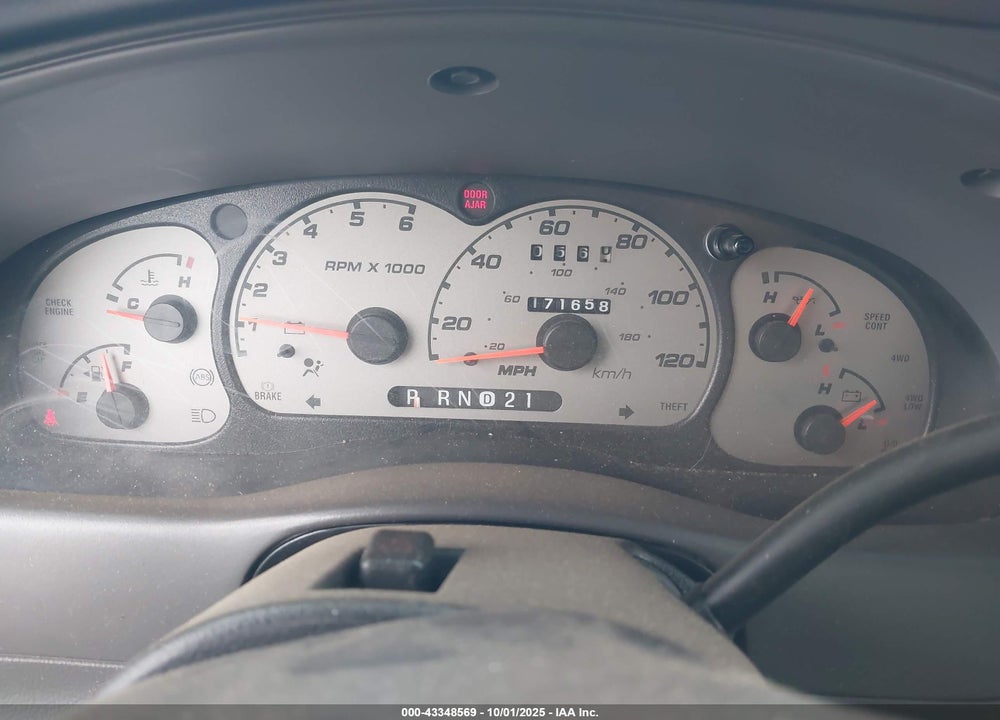 2003 FORD RANGER VIN: 1FTZR45E13TA07261