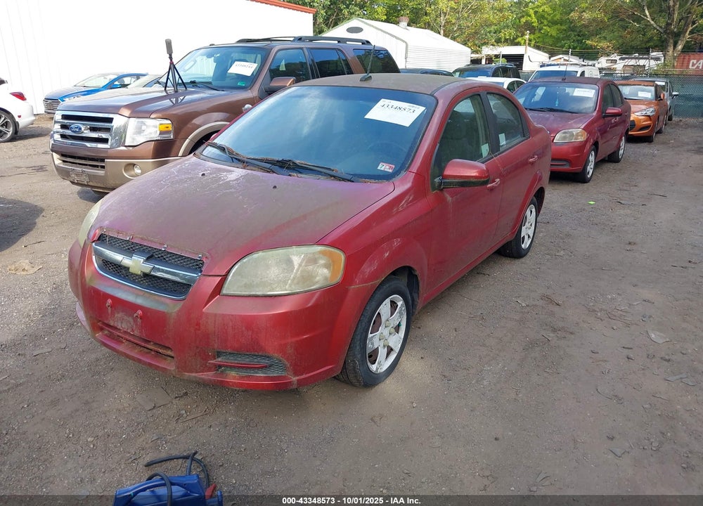 2010 CHEVROLET AVEO VIN: KL1TD5DE2AB125230