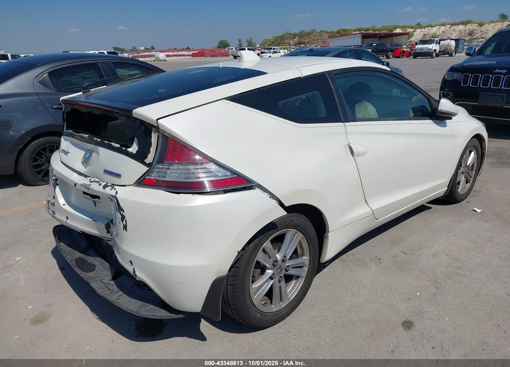 2012 HONDA CR-Z VIN: JHMZF1D65CS005292