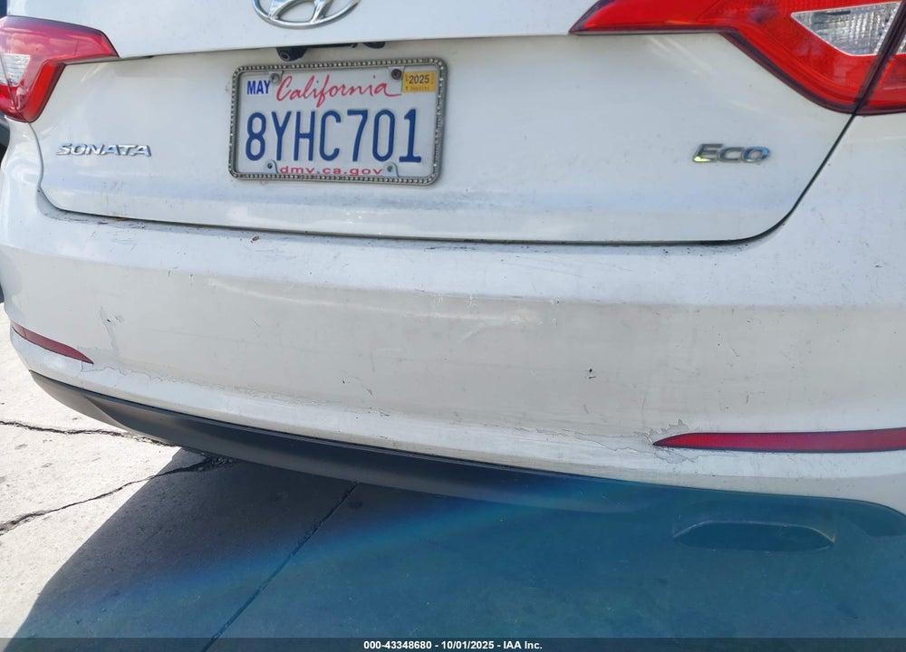 2017 HYUNDAI SONATA ECO VIN: 5NPE24AA6HH445565