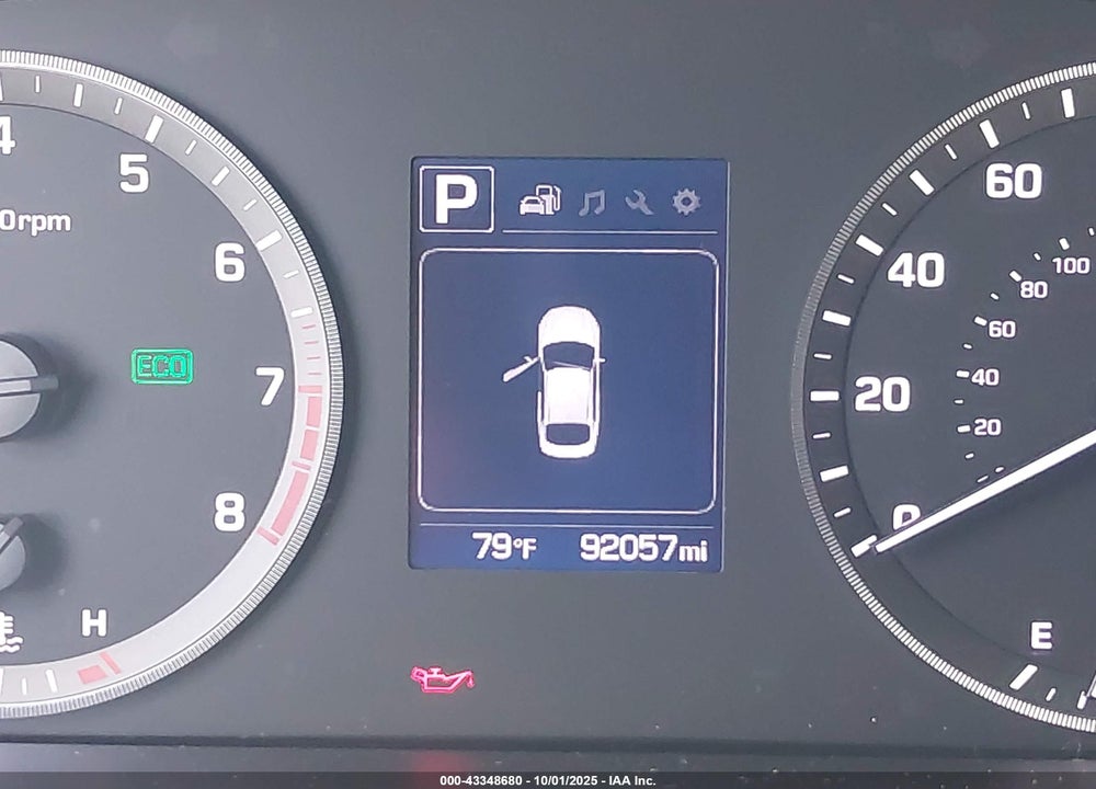 2017 HYUNDAI SONATA ECO VIN: 5NPE24AA6HH445565