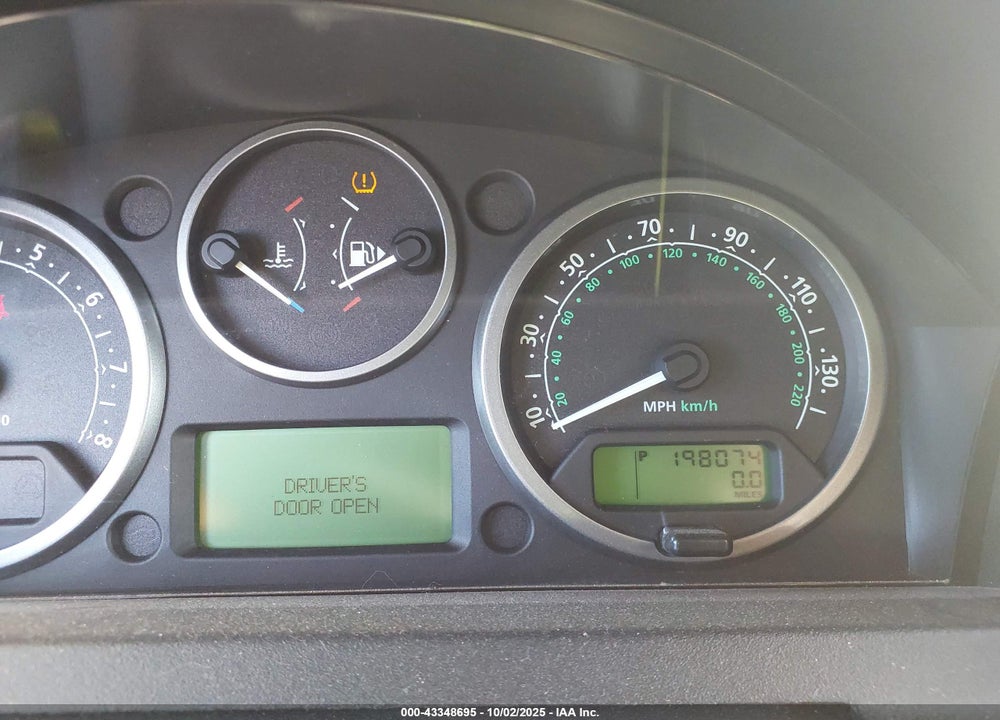 2006 LAND ROVER LR3 VIN: SALAE25406A384726